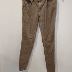 LOFT Tan Skinny Women's corduroy pants